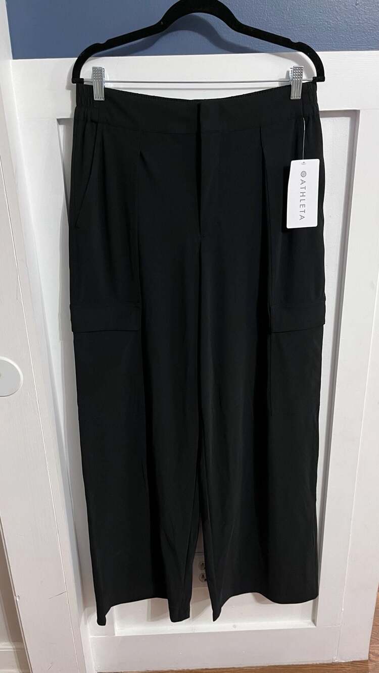 Athleta Pinnacle Cargo Trouser Size 12 Tall NWT